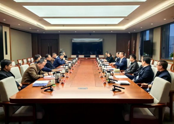 市水务局领导与AOC中国官方网站班子成员召开座谈会